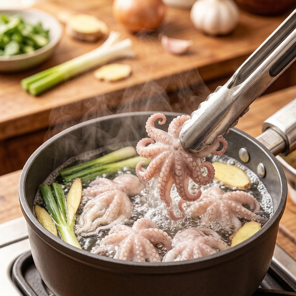 Frozen Baby Octopus